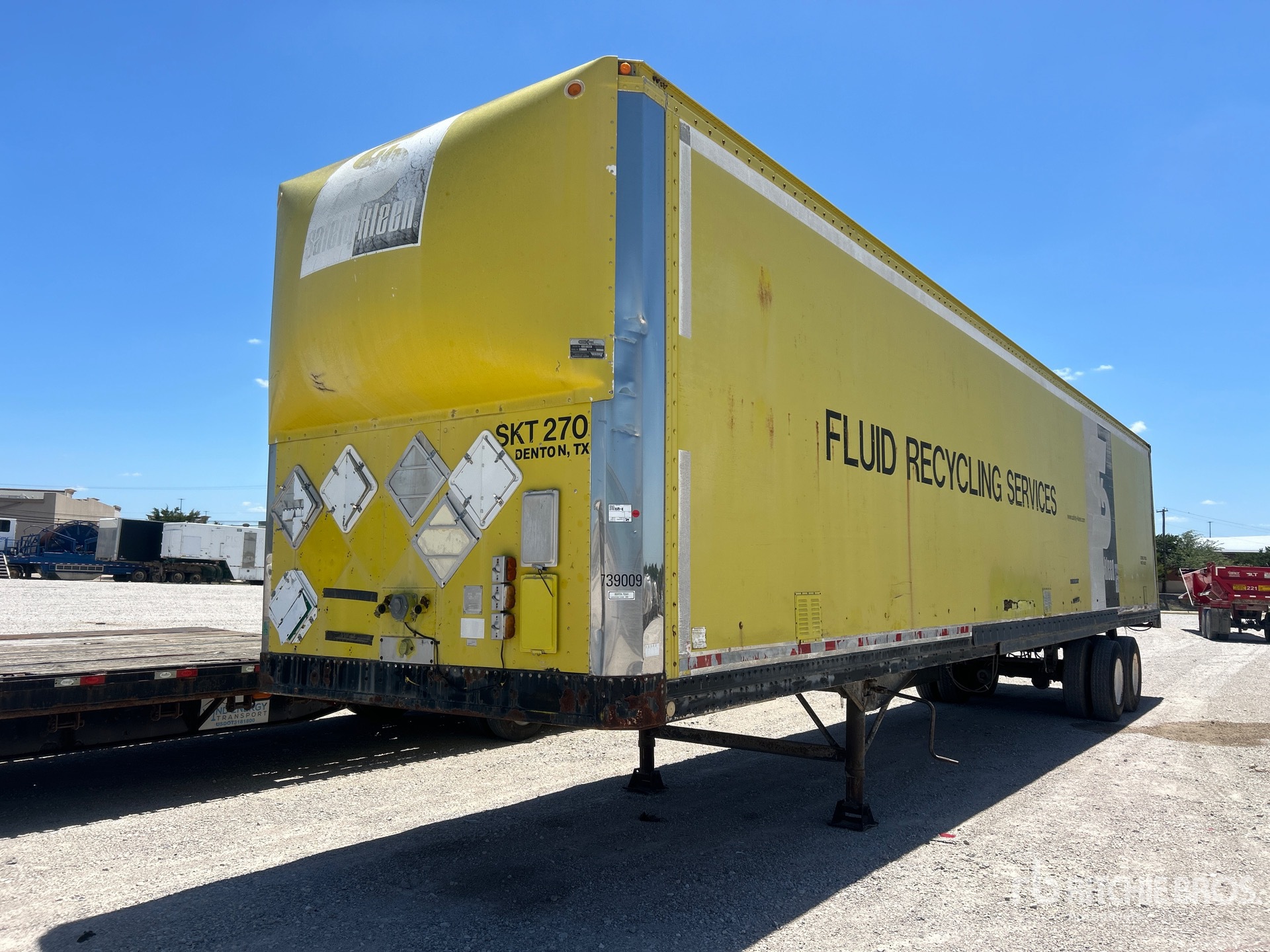 1989 Stoughton 48 ft x 102 in T/A Van Trailer