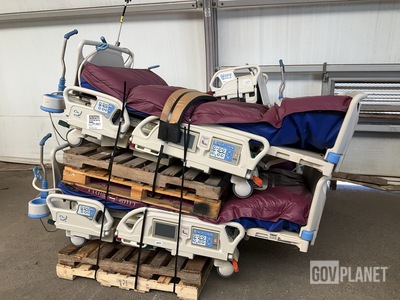 (4) Hill-Rom Hospital Beds