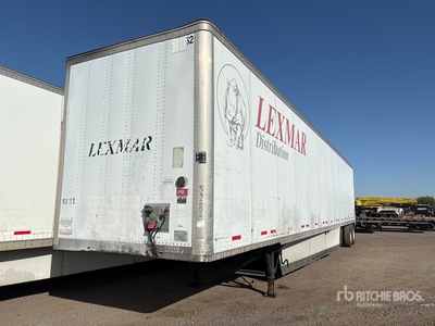 2003 Wabash 53 ft x 102 in T/A Van Trailer