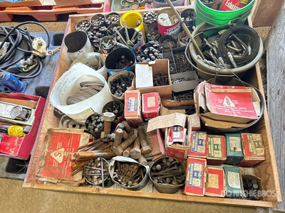 Quantity of Bolts & Nuts Pièces divers