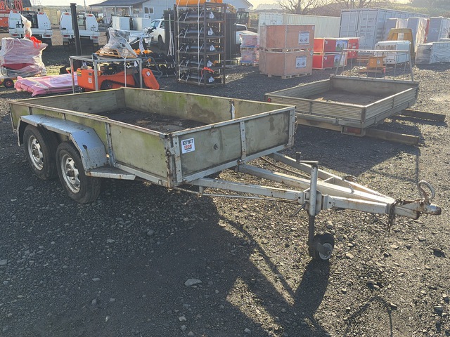 1990 Custom Built 3 m T/A Utility Trailer
