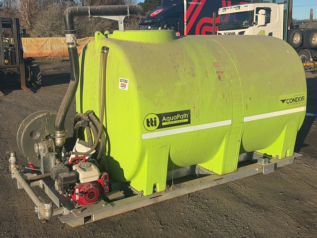 Condor Aqua Path 4000 L Skid-Mounted Water Tank