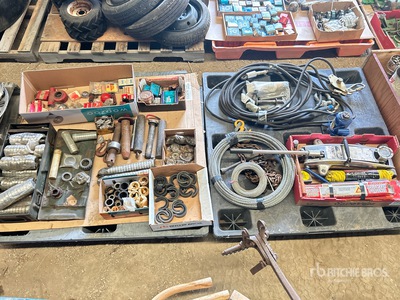 Garage Jack, Steel Cable, Pin, Bottle Jack