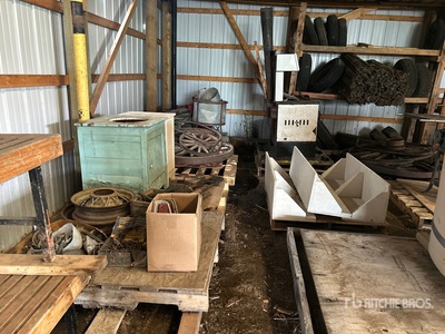 Steel Tractor Wheels, Car Parts, Shelving Units, Antique Oven, Cabinets Divers - Magasin, entrepôt, consommateur