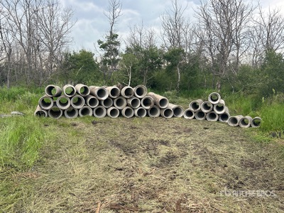 Quantity of (38) Concrete Culverts Divers - Magasin, entrepôt, consommateur