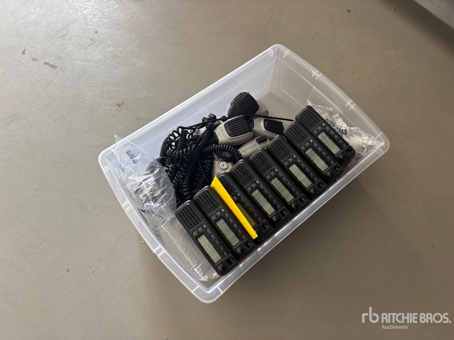 Quantity of (8) Icom IC-F5061 VHF 50 Watt Radios
