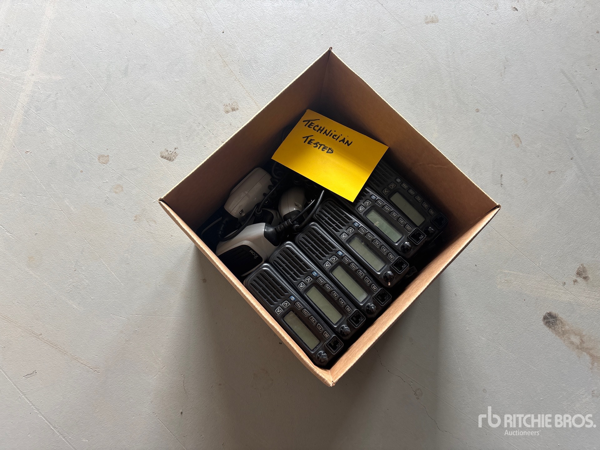 Quantity of (6) Icom IC-F5061 VHF 50 Watt Radios