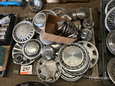Quantity of (4) Pallets of Hub Cover & Mud Guards