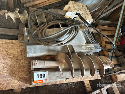 Bobcat Post Hole Digger