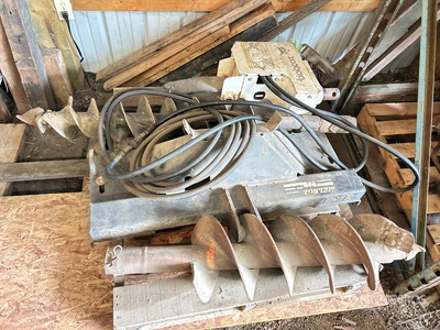 Bobcat Post Hole Digger