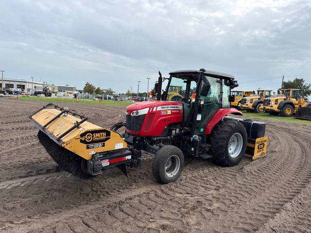 Massey Ferguson 4607M Broom Tractor