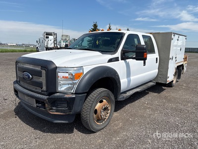 2015 Ford F-550 XL 4x4 Crew Cab Service Truck