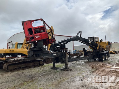 2013 (unverified) Cat 559B Trailer Mounted Leveling Heel Boom Boomstam lader (Inoperable)