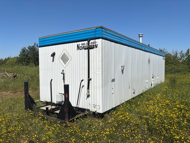 2007 (unverified) Northern Wash Car 38 ft x 11 ft Skid-Mounted Washcar