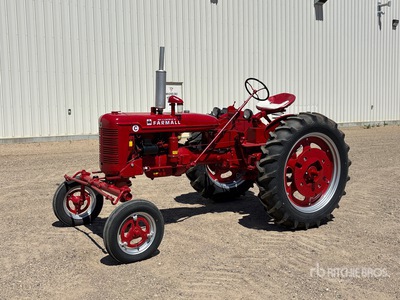 McCormick Farmall C 2WD Row Crop Antique Tractor