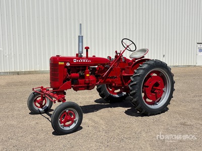 1952 McCormick Farmall Super C 2WD Row Crop Antique Tractor