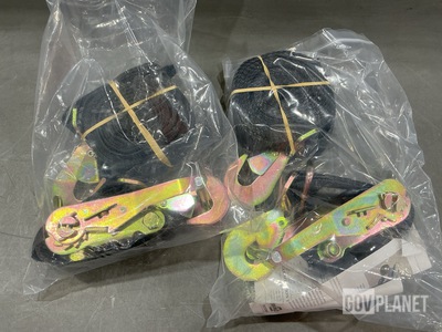(20) Tiedown Ratchet Straps