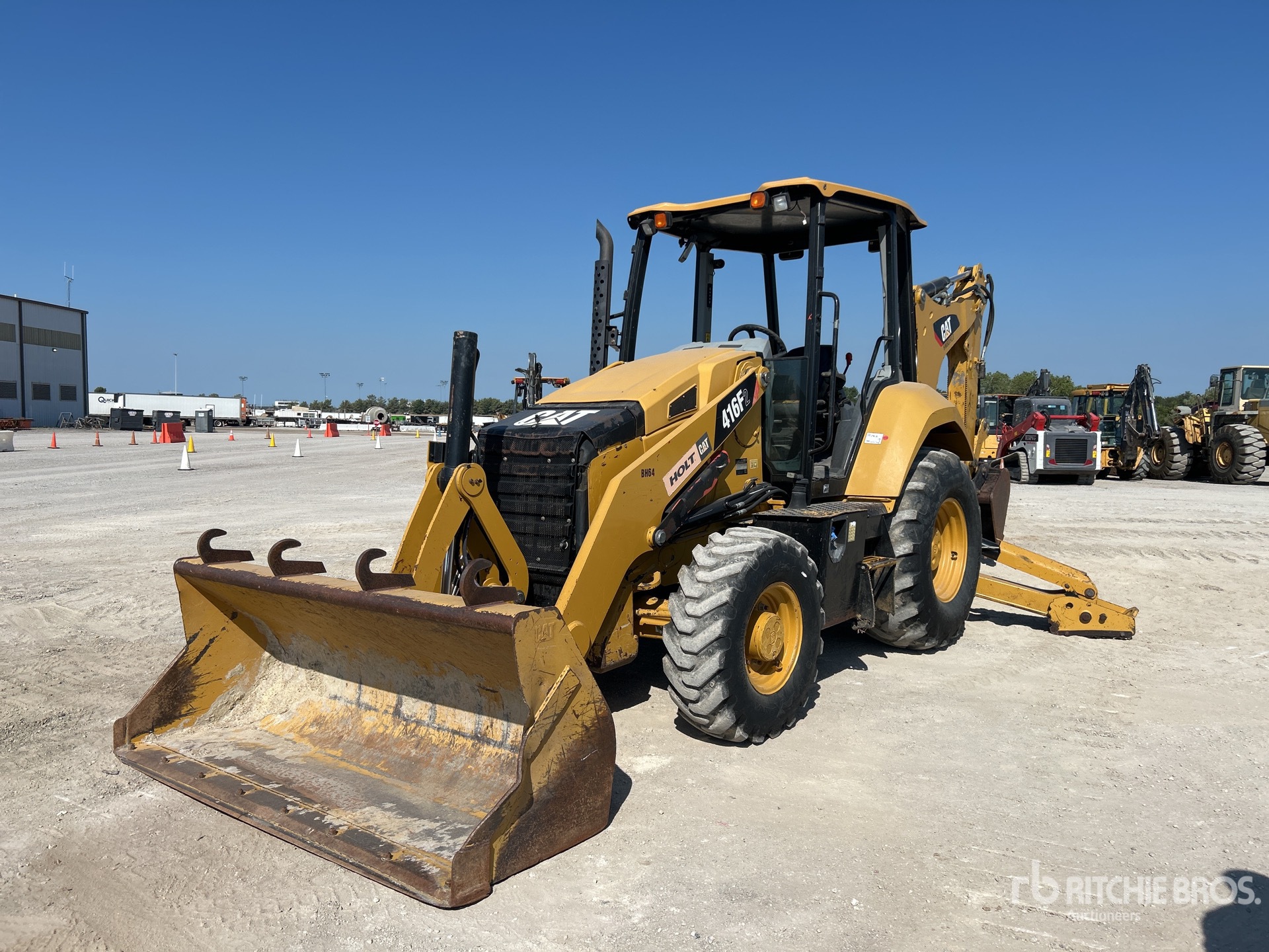 2019 Cat 416F2 4x4 Backhoe Loader