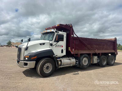 2016 Cat CT660S 8x4 Tri/A Dump Truck