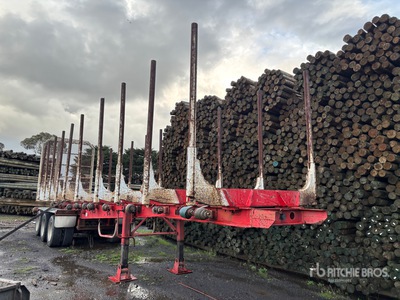 1999 Blackwood Tri/A Log Trailer