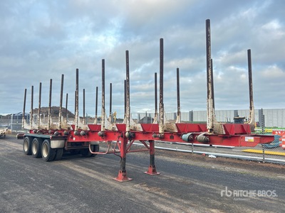 1999 Blackwood 12 m Tri/A Log Trailer