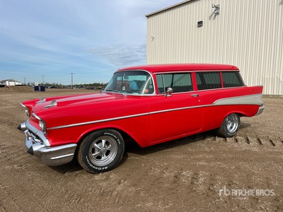 1957 Chevrolet Bel Air 210 Wagon Automóvil Clásico