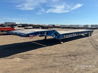 1994 Scona 53 ft T/A Folding Neck Trailer