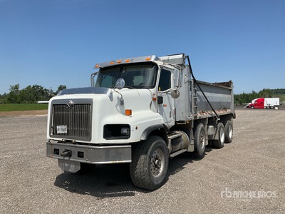 2008 International Paystar 5600i Eagle 8x4 Camion à benne basculante Tri/E