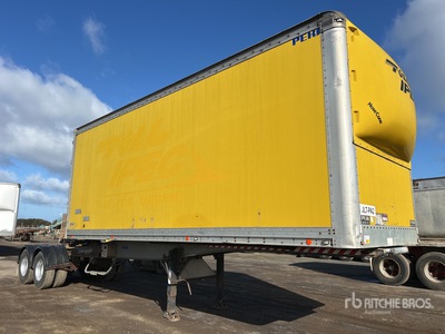2006 Peki 7.3 m B-Double Lead Rollback Bogie/A Van Trailer