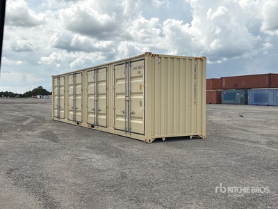 2026 40 ft High Cube Multi-Door Storage Container