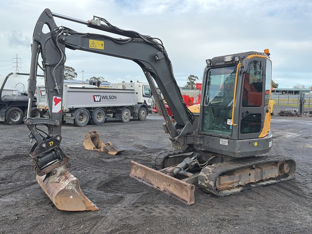 2019 Volvo ECR58D Mini Excavator