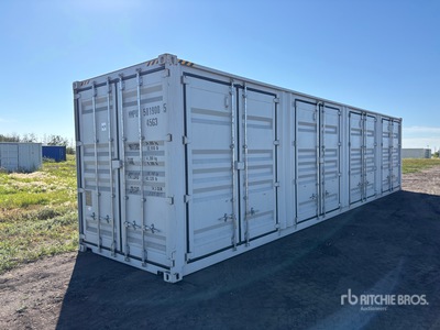 2026 40 ft High Cube Multi-Door Contenedor de almacenamiento