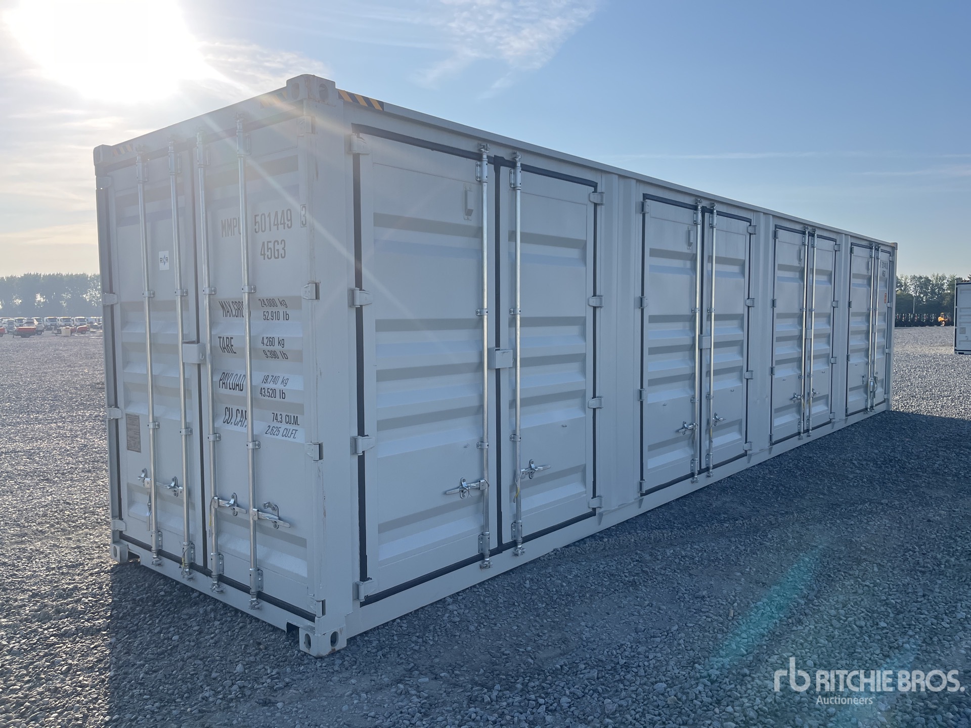 2026 40 ft Multi-Door 40 Ft One-Way High Cube Storage Container (Unused)