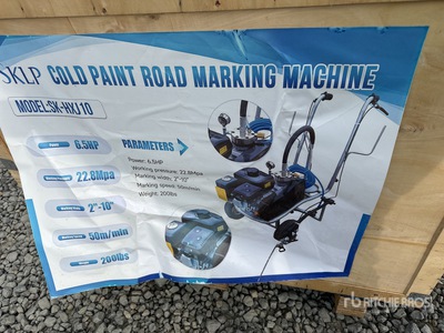 2026 SKLP SK-HXJ10 Cold Paint Road Marking Machine Road Signs (Unused)