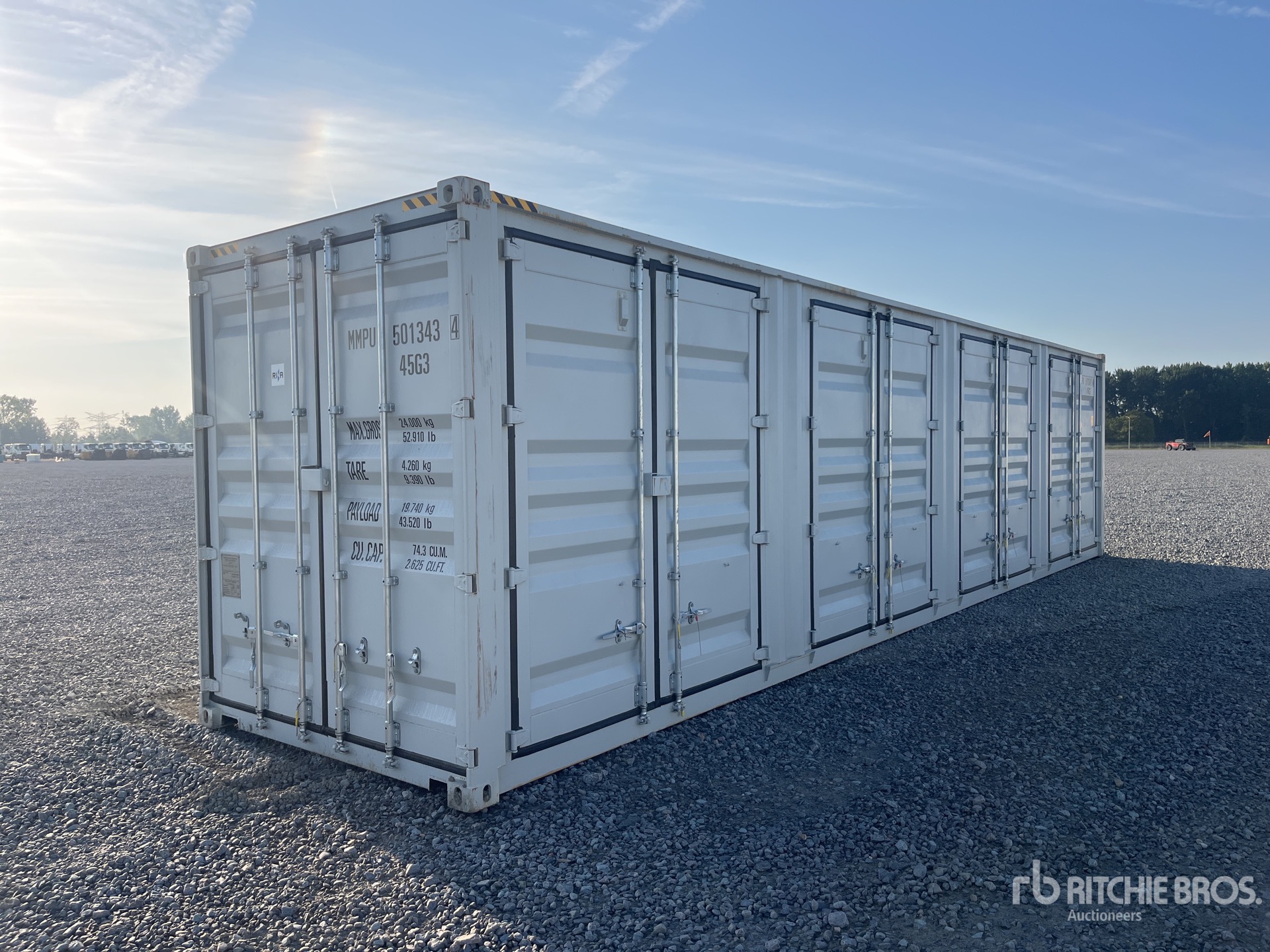 2026 40 ft Multi-Door 40 Ft One-Way High Cube Storage Container (Unused)