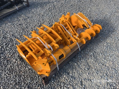 Quantity of (8) 2026 GIYI Mini Excavator Attachment (Unused)