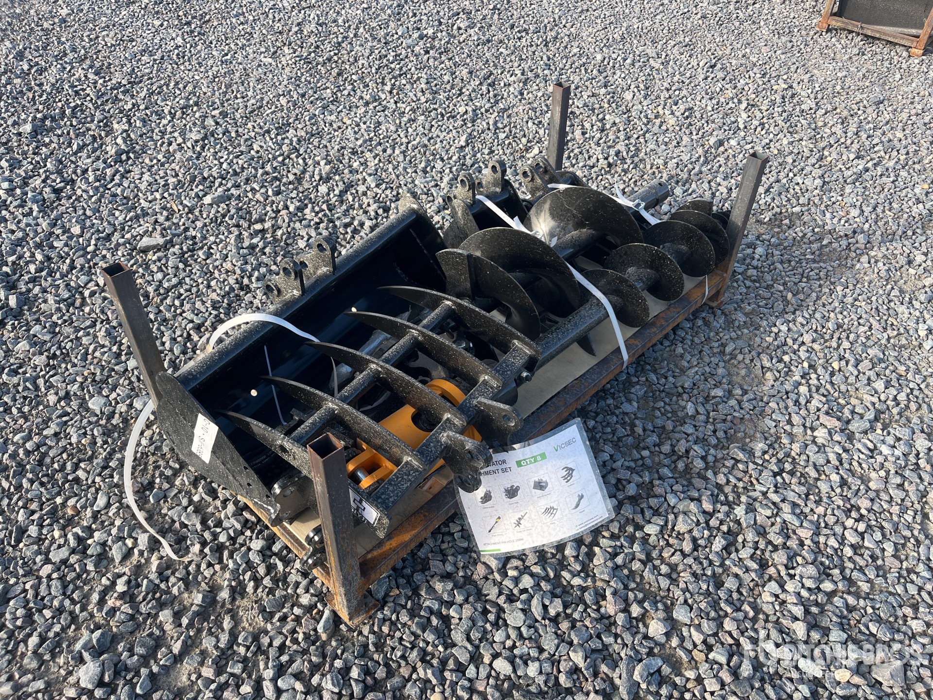 VICSEC VCA-8 Qty of 8 Fit to Mini Excavator (Unused)
