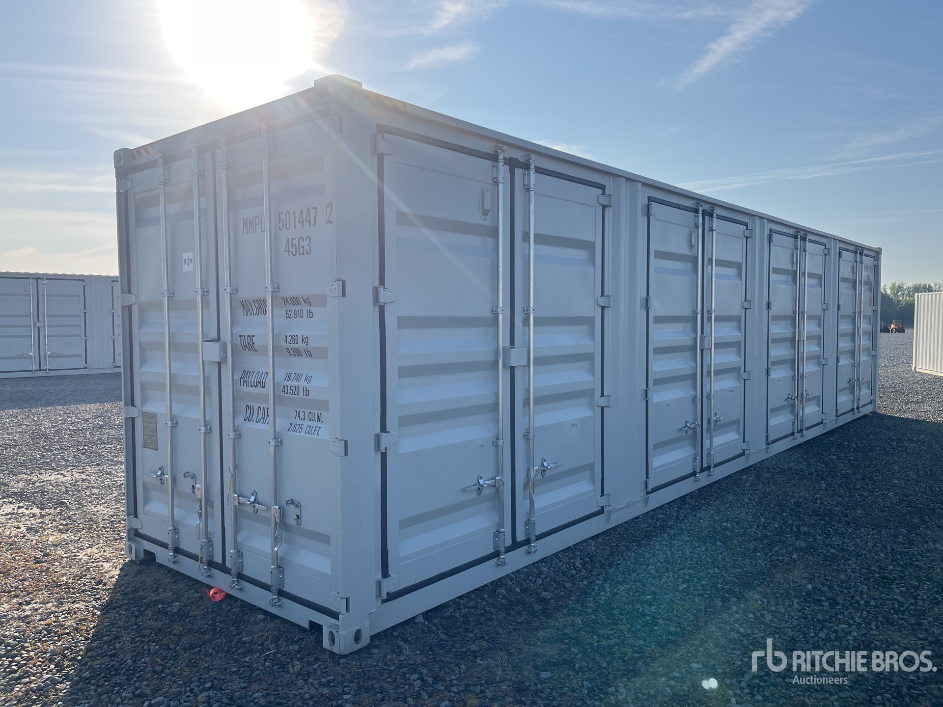 2026 40 ft Multi-Door 40 Ft One-Way High Cube Storage Container (Unused)
