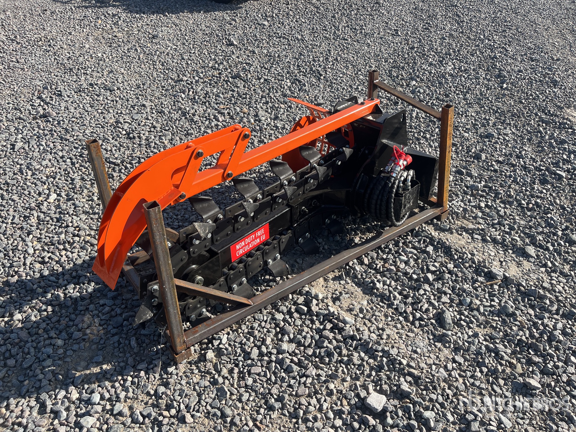 2026 GIYI GY-X39F Mini Skid Steer Trencher (Unused)