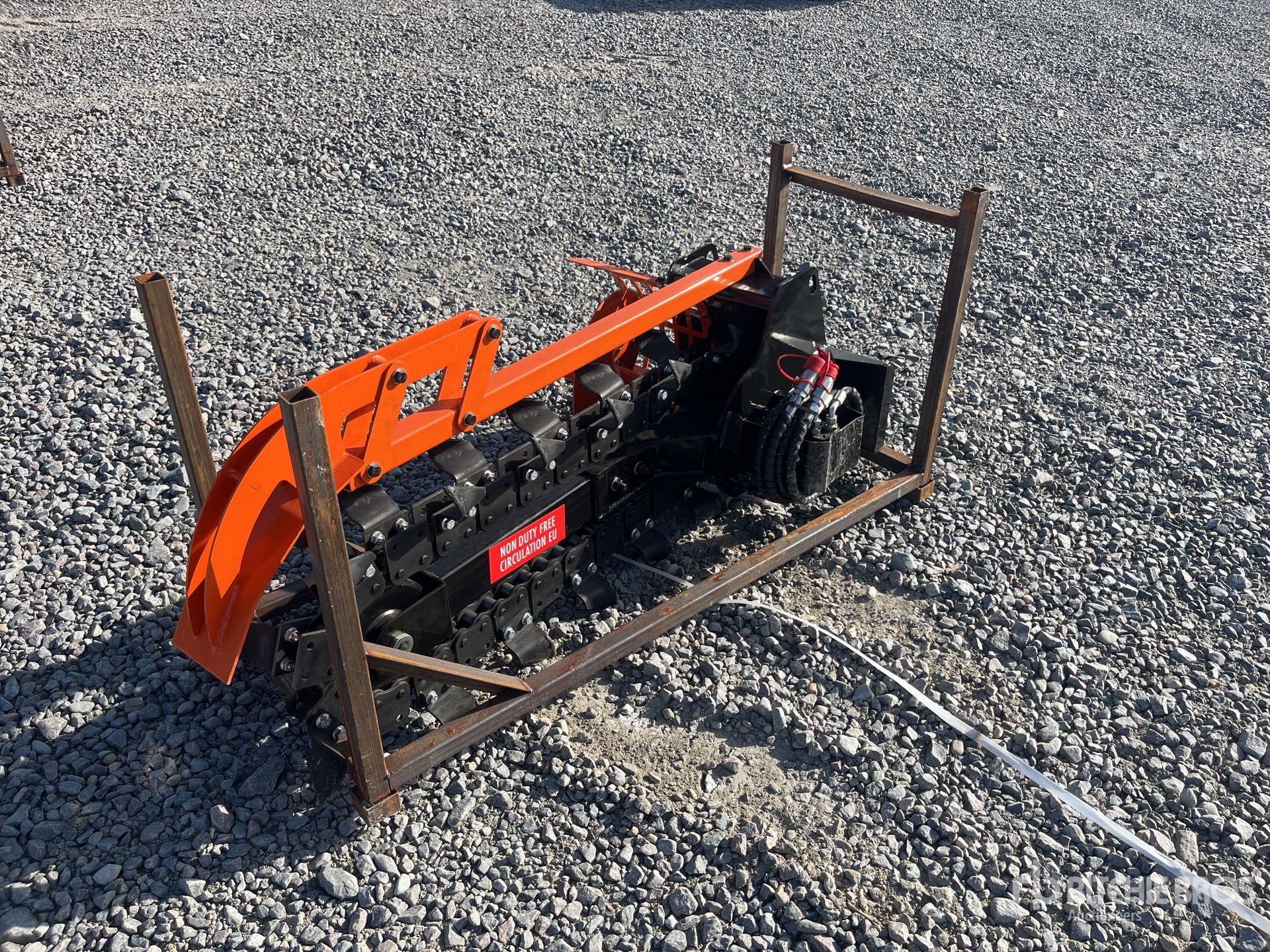 2026 GIYI GY-X39F Mini Skid Steer Trencher (Unused)