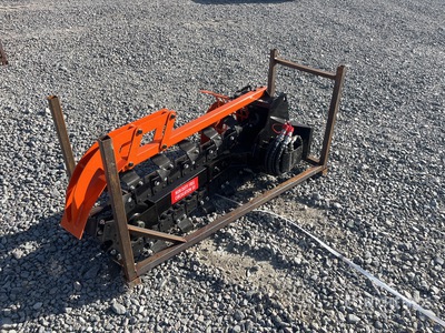 2026 GIYI GY-X39F Mini Skid Steer Trencher (Unused)