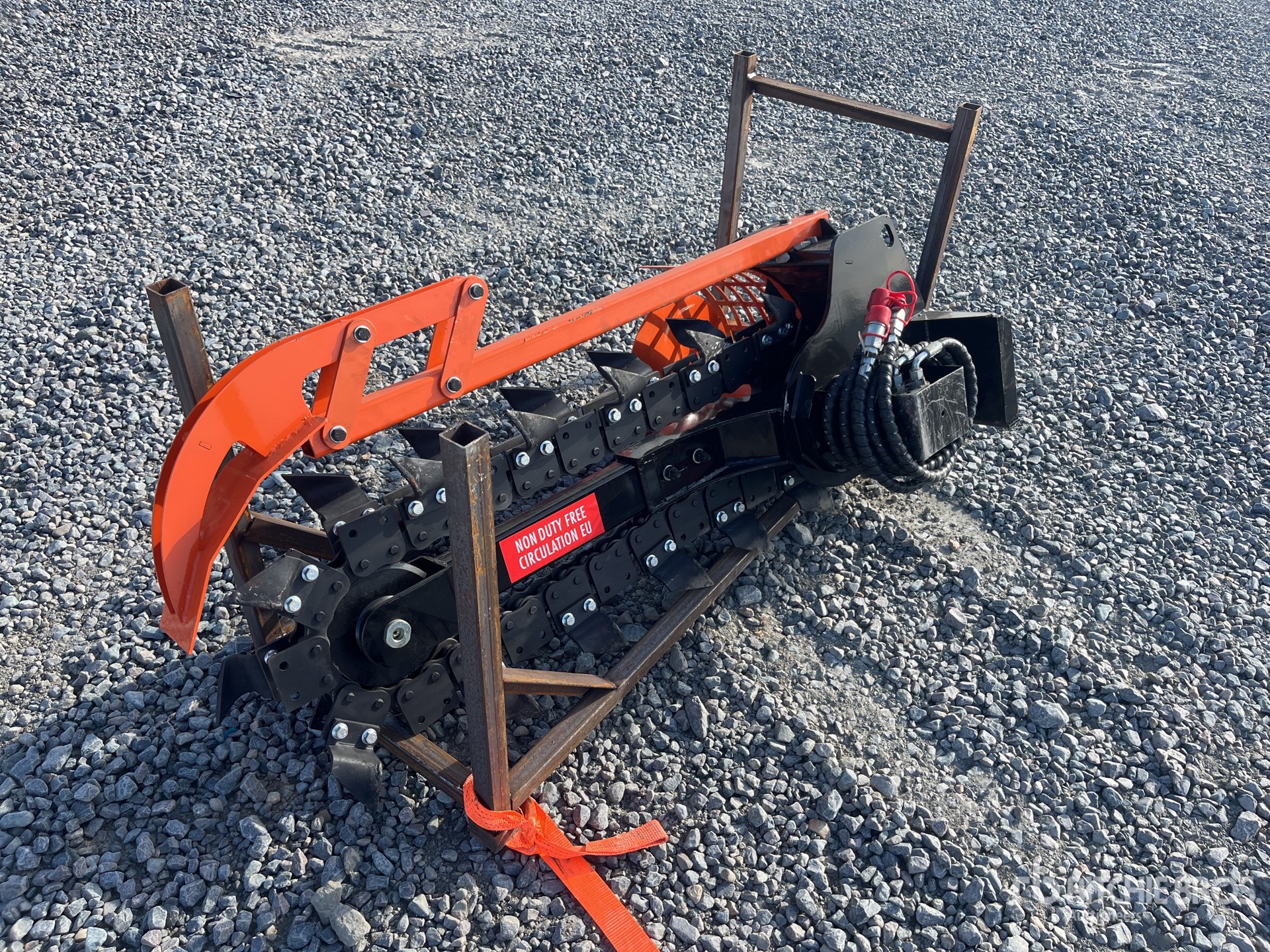 2026 GIYI GY-X39F Mini Skid Steer Trencher (Unused)