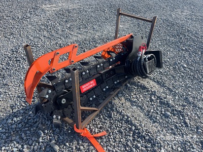 2026 GIYI GY-X39F Mini Skid Steer Trencher (Unused)