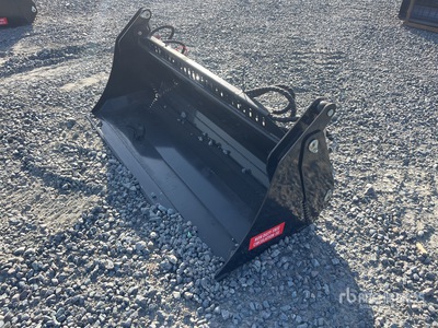 2026 GIYI GY-KH72F 1800 mm Q/C Multi-Purpose Skid Steer Bucket (Unused)