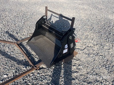 2026 GIYI GY-XKH39 1000 mm Q/C Multi-Purpose Mini Skid Steer 4 in 1 Bucket Skid Steer Bucket (Unused)