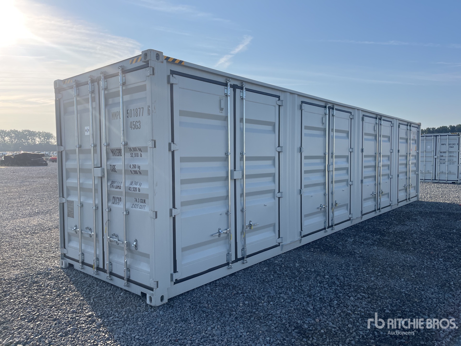 2026 40 ft Multi-Door 40 Ft One-Way High Cube Storage Container (Unused)