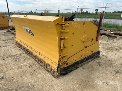 2019 Metal Pless Maxxpro 121 in Q/C Snow Pusher