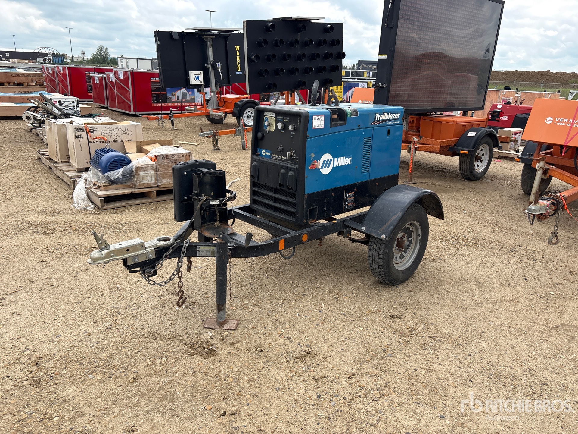 2017 Miller Trail Blazer 325D 325 A Mobile Multi-Process Engine Driven Welder