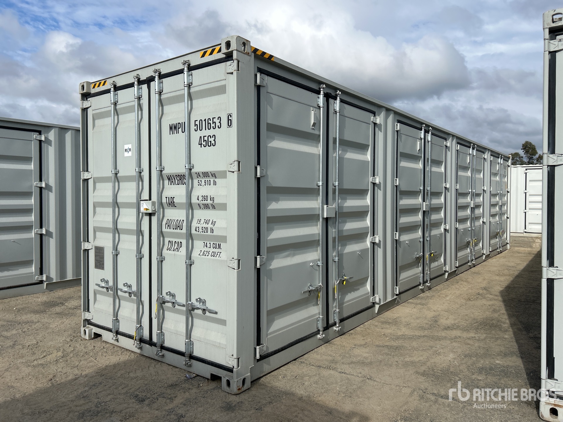 2026 40 ft High Cube Multi-Door Storage Container (Unused)