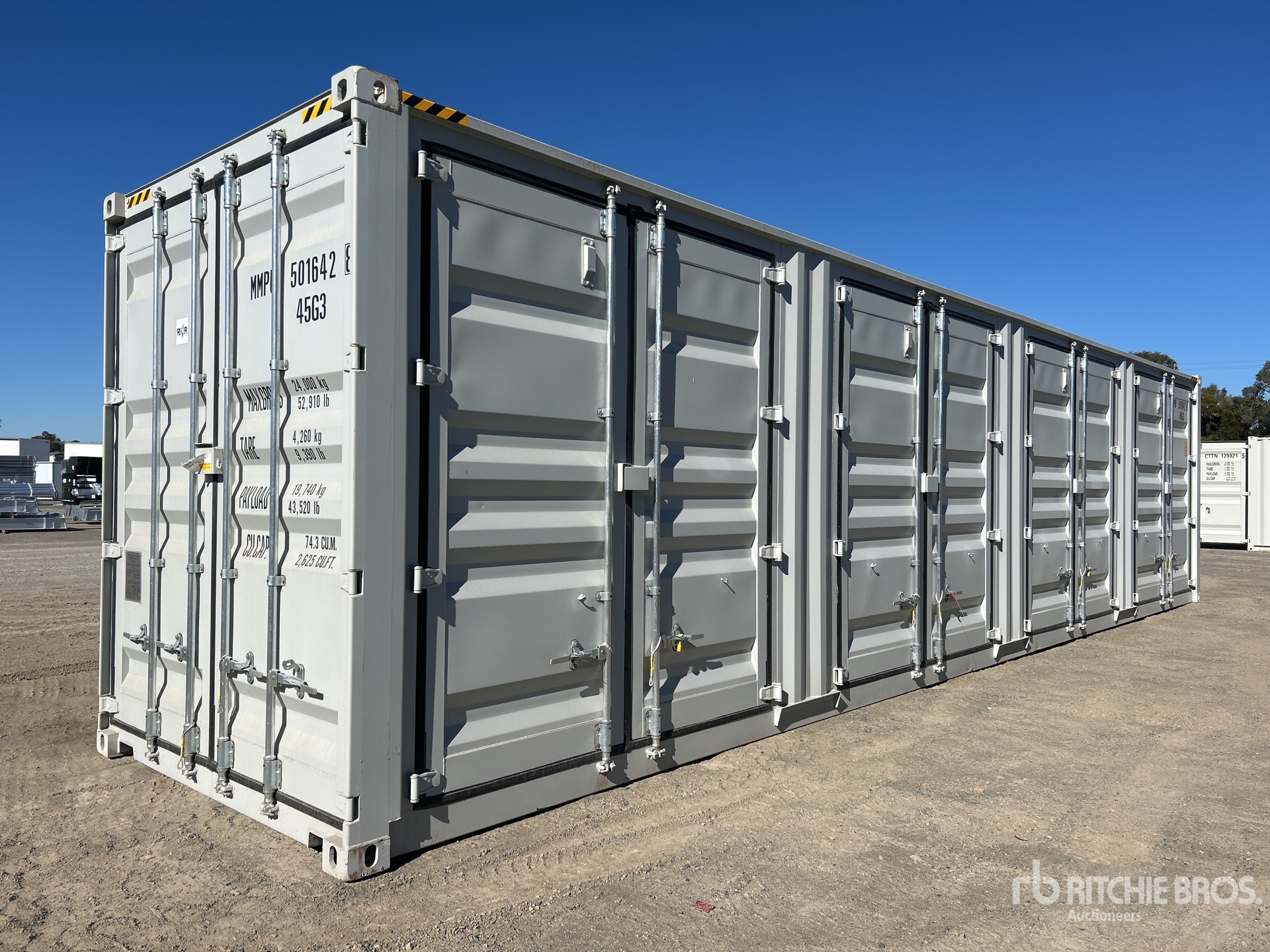 2026 40 ft High Cube Multi-Door Storage Container